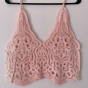 Pink camisole